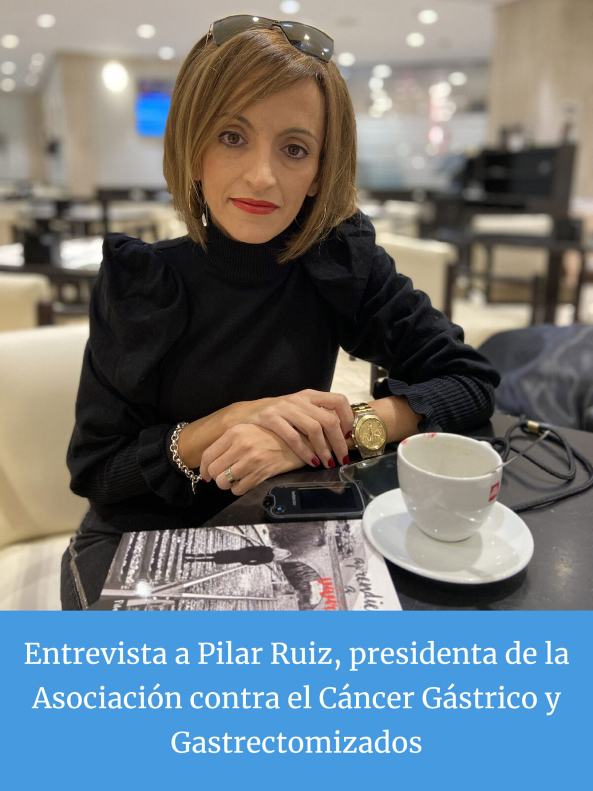 Pilar Ruiz, Presidenta de la Asociación contra el Cáncer Gástrico y Gastrectomizados