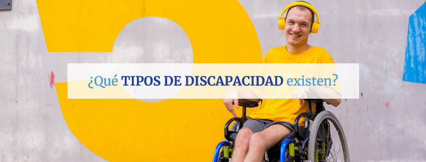 ¿Qué tipos de discapacidad existen?