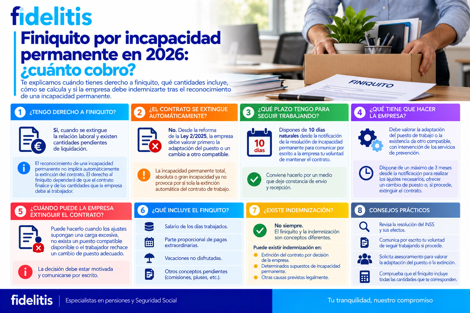Finiquito por incapacidad permanente