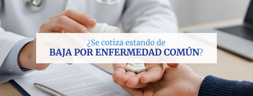 Baja por enfermedad común: ¿sigues cotizando a la Seguridad Social?