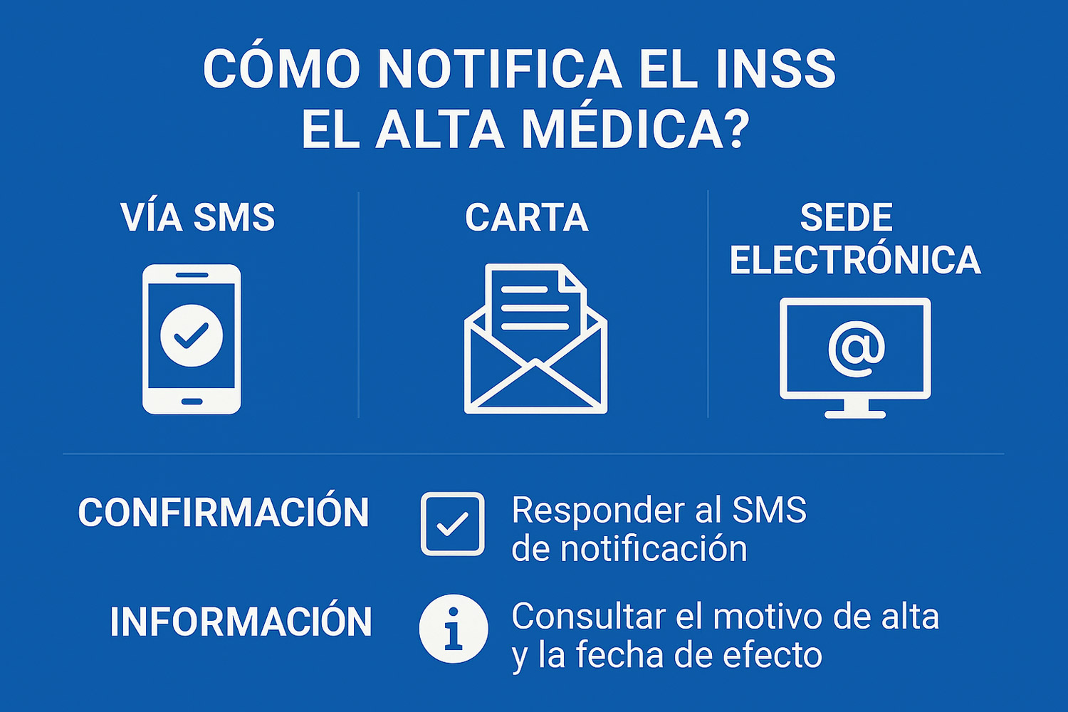 Cómo notifica el INSS el alta médica y qué puedes hacer si no estás conforme