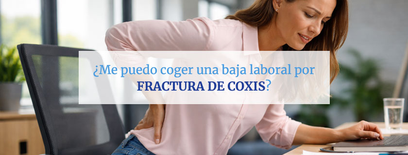 Me puedo coger una baja laboral por fractura de coxis