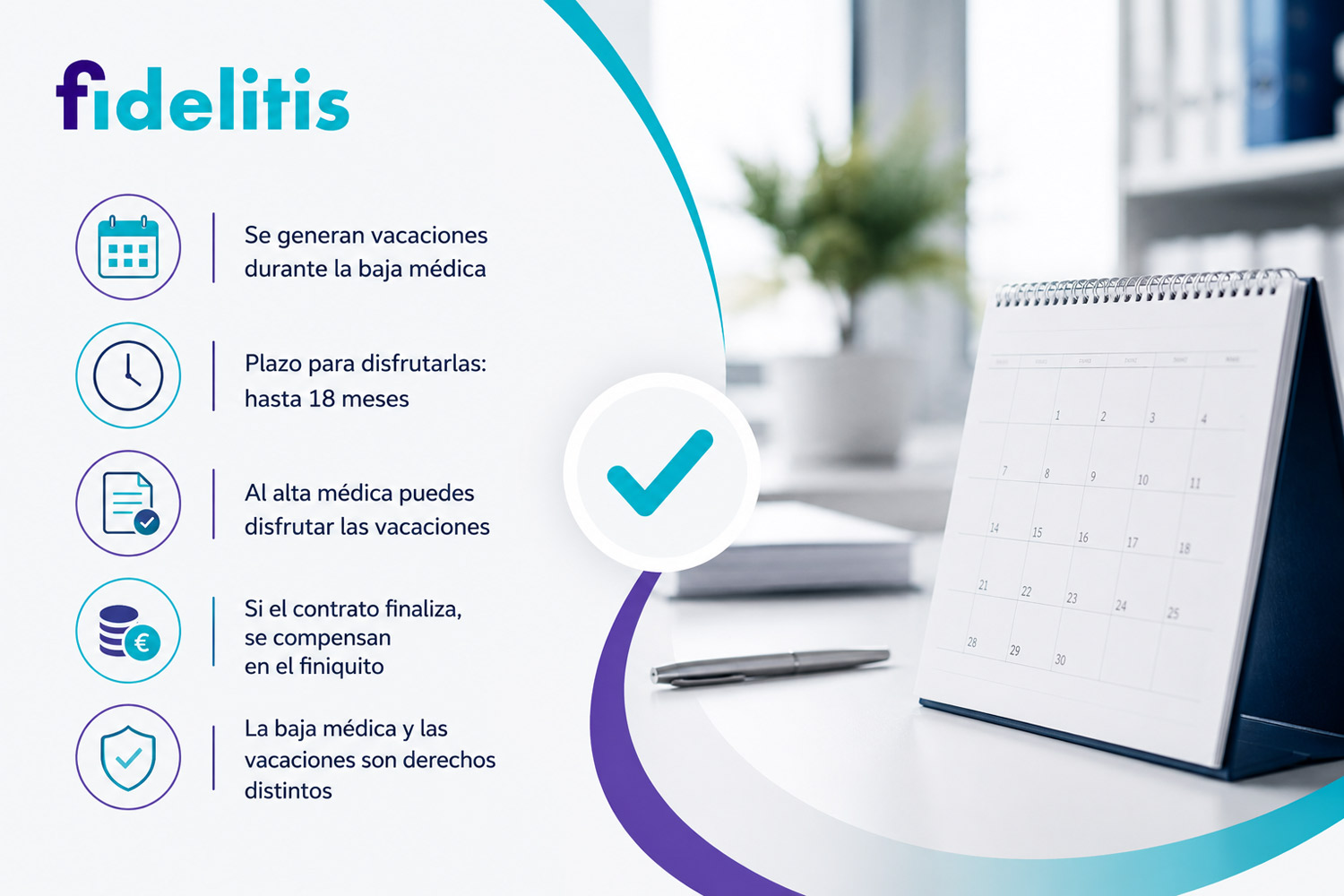 Tengo derecho a vacaciones después de 18 meses de baja