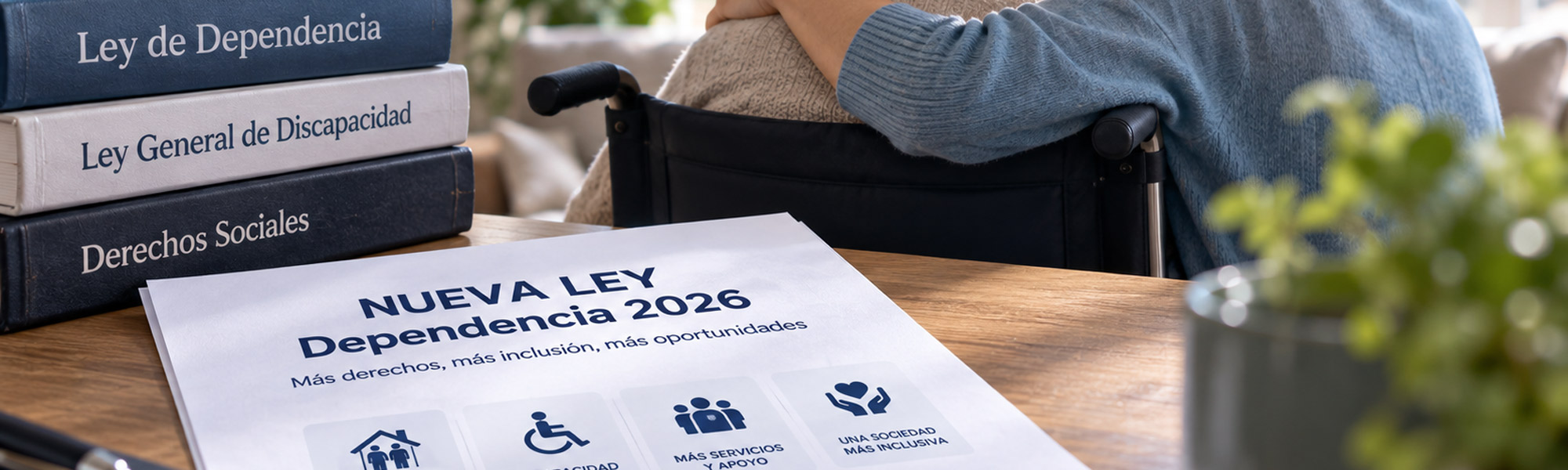 Nueva Ley de Dependencia 2026: 33% y 65% de discapacidad